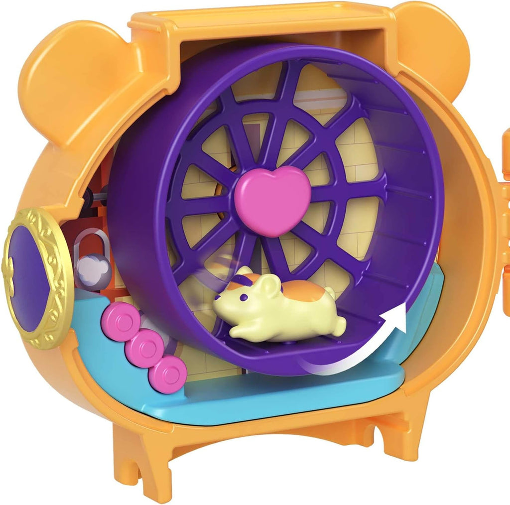 Polly Pocket Pet Connects Stackable Hamster Compact Playset