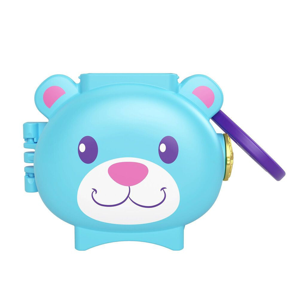 Polly Pocket Pet Connects Stackable Bear Compact Playset