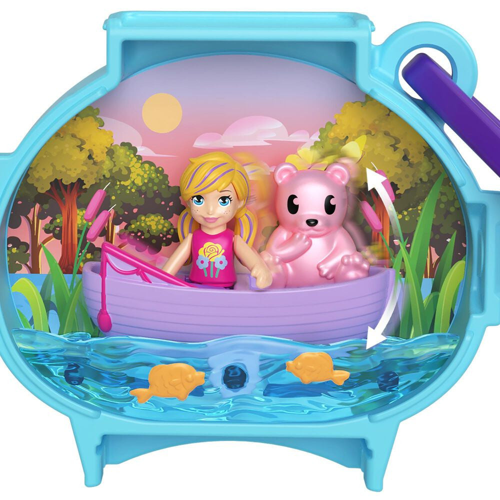 Polly Pocket Pet Connects Stackable Bear Compact Playset