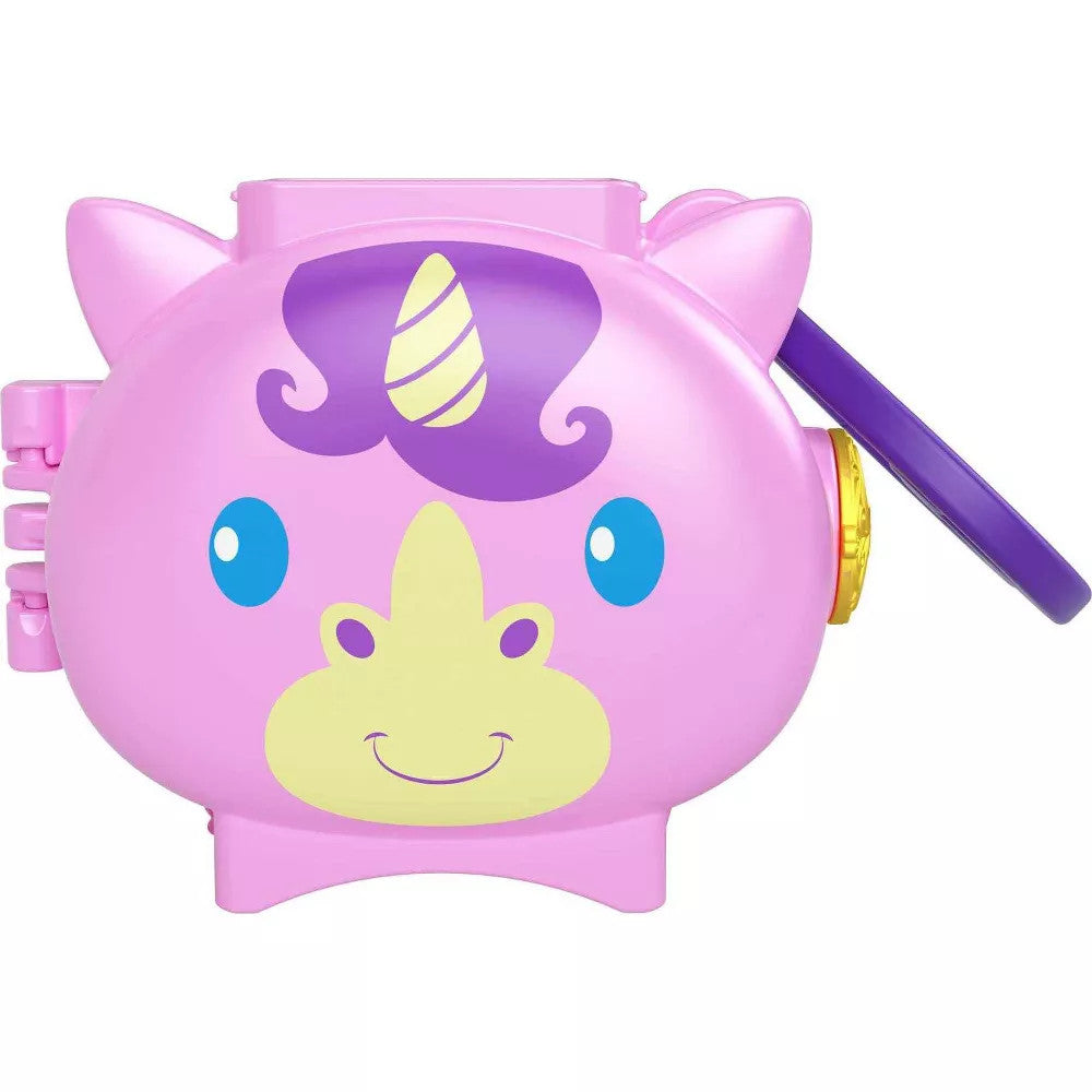 Polly Pocket Pet Connects Stackable Unicorn Compact Playset