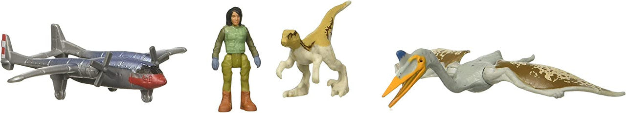 Jurassic World: Dominion Minis Fight or Flight Pack Figures