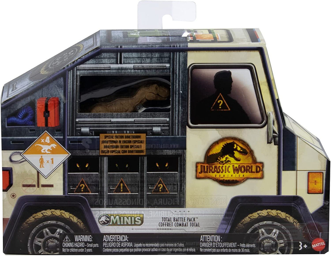 Jurassic World: Dominion Minis Total Battle Pack Figures