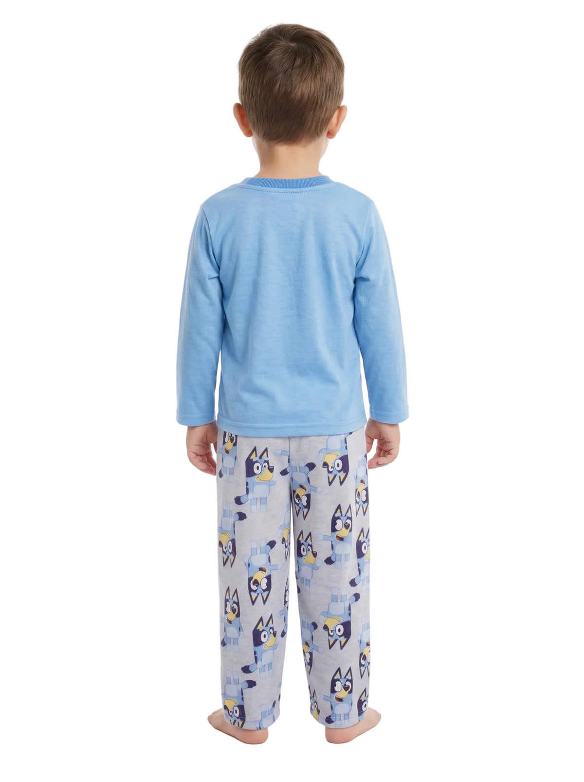 Kids Bluey 2-Piece Pajama Set – Long Sleeve Top and Matching Pants Sleepwear