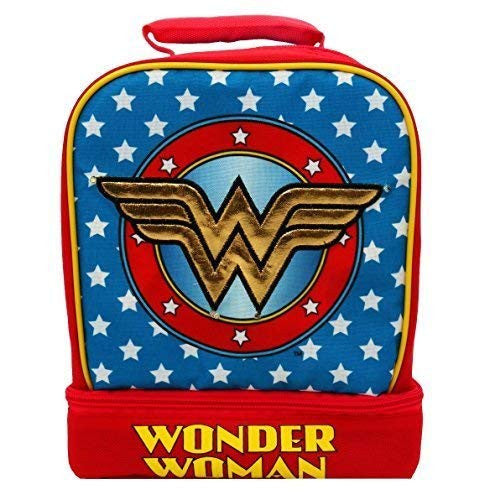 WONDER WOMAN Light-Up Dual Lunch Tote Bag