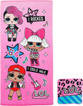 L.O.L Surprise! Kids Cotton Bath Towel and Wash Cloth Set