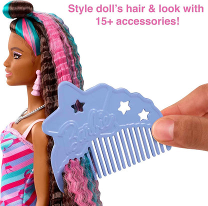 Barbie Totally Hair Butterfly-Themed Doll