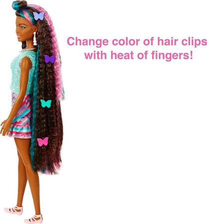 Barbie Totally Hair Butterfly-Themed Doll