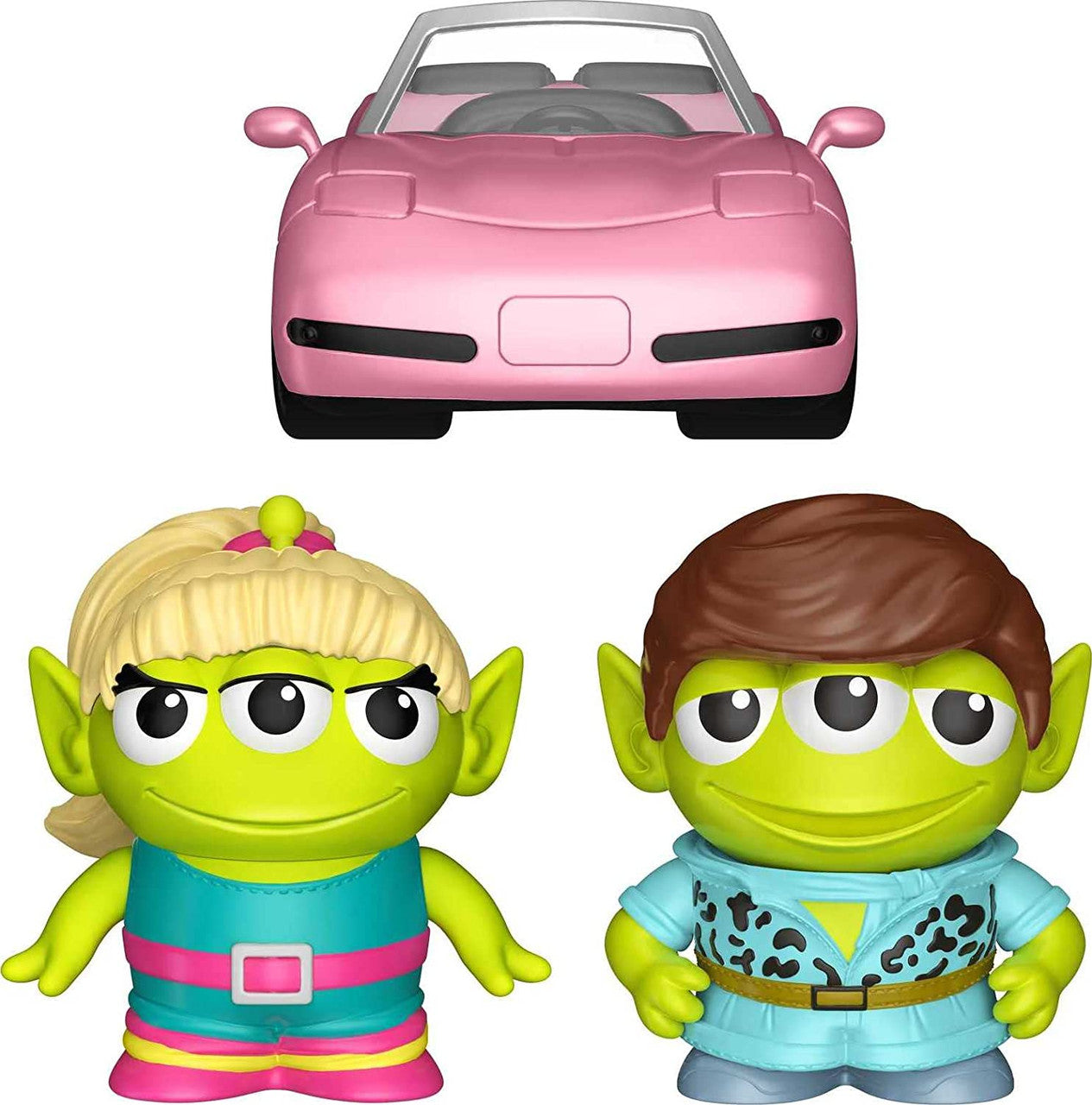 Pixar Alien Remix Barbie and Ken Dream Convertible