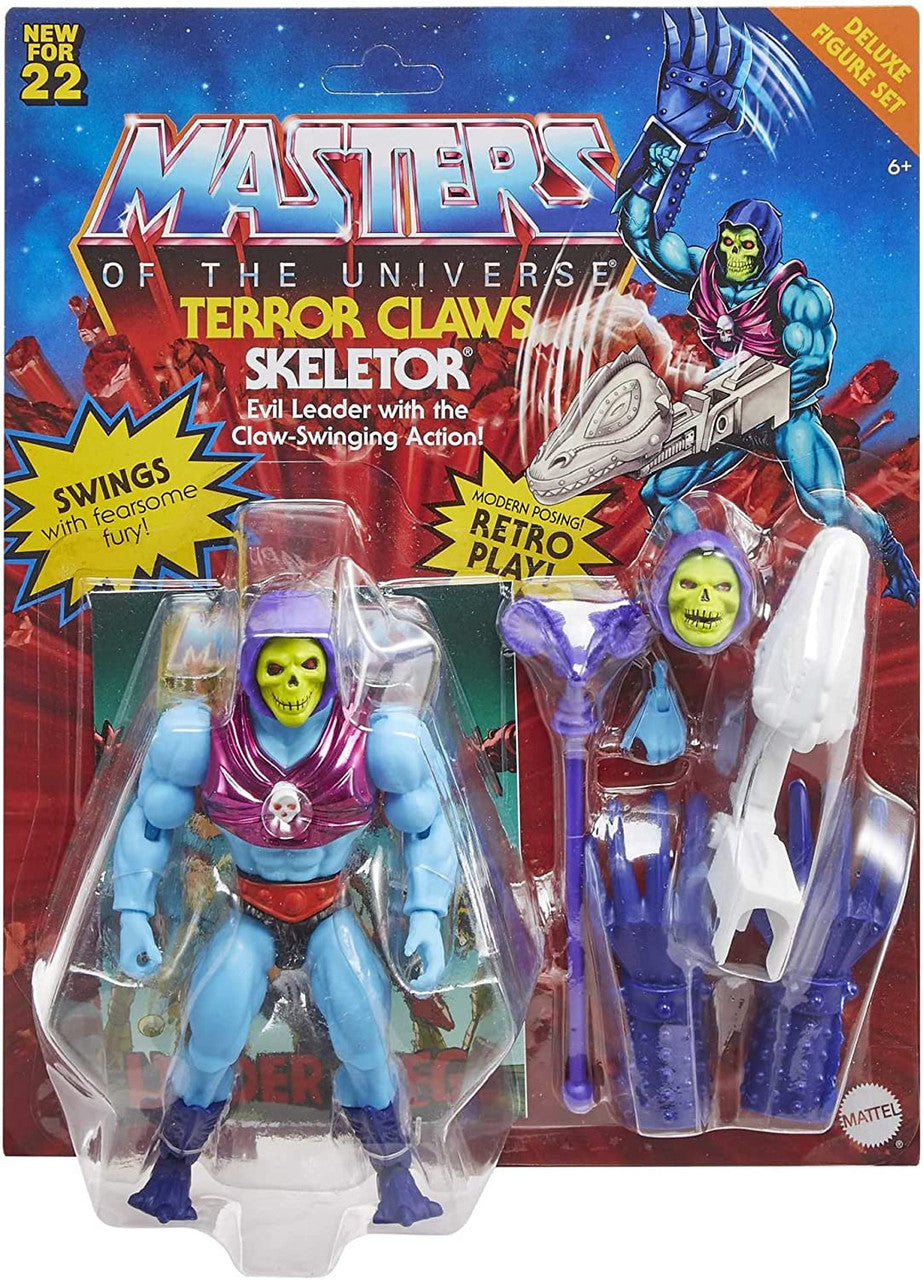 Motu Origins Deluxe Terror Claw Skeletor