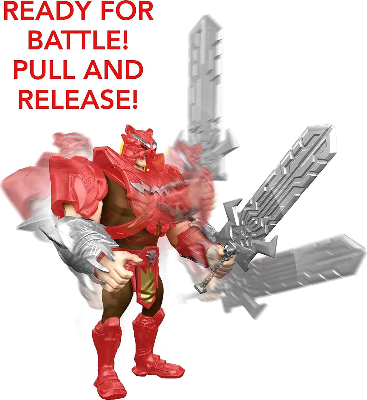 He-Man and The Masters of the Universe Deluxe 8.5-Inch Action Figure | Power Attack Battle Feature with Armor & Accessories
