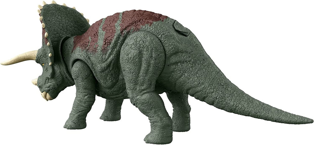 Jurassic World Dominion Roar Strikers Triceratops Dinosaur Action Figure