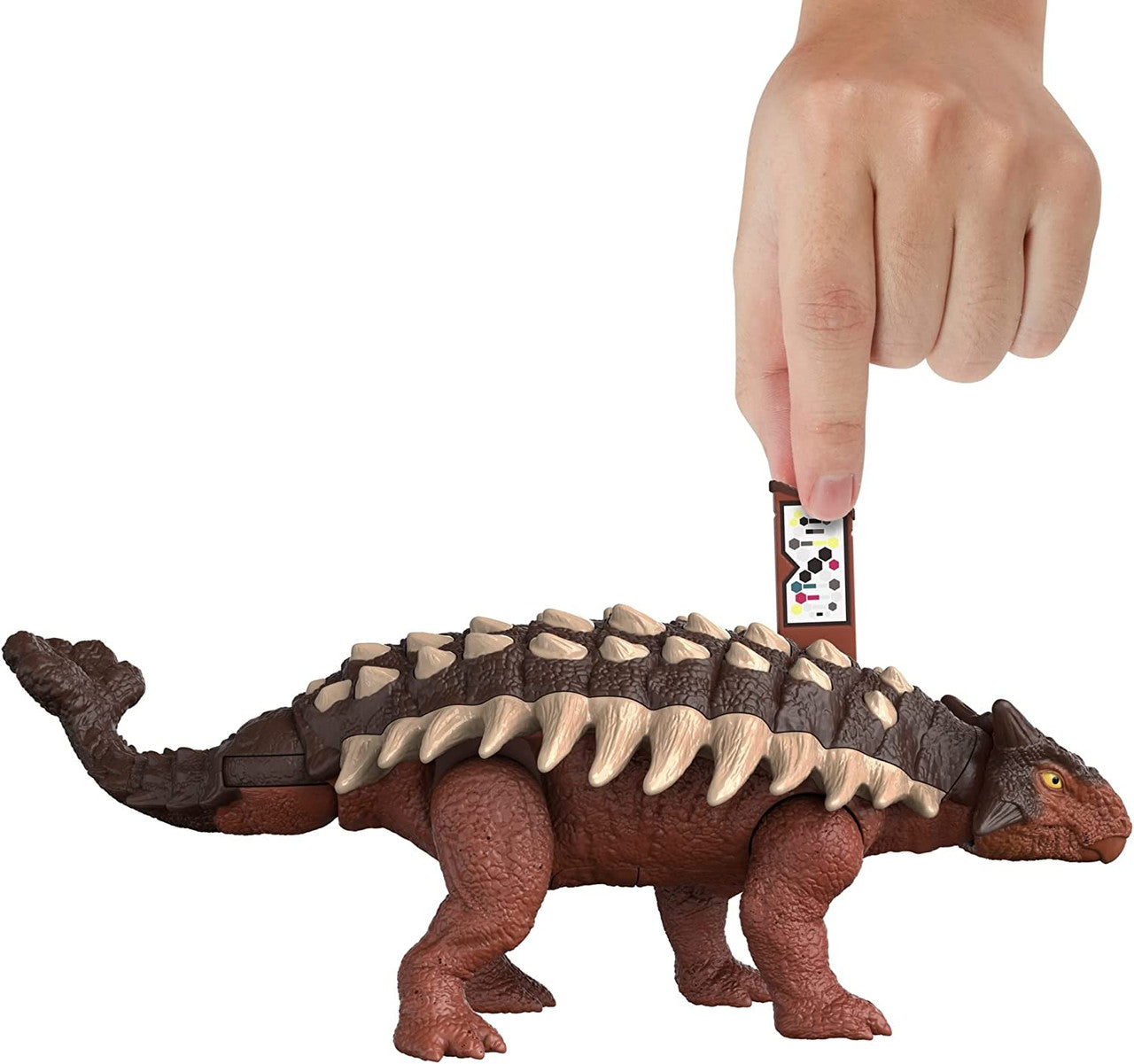 Jurassic World Dominion Roar Strikers Ankylosaurus Dinosaur Action Figure
