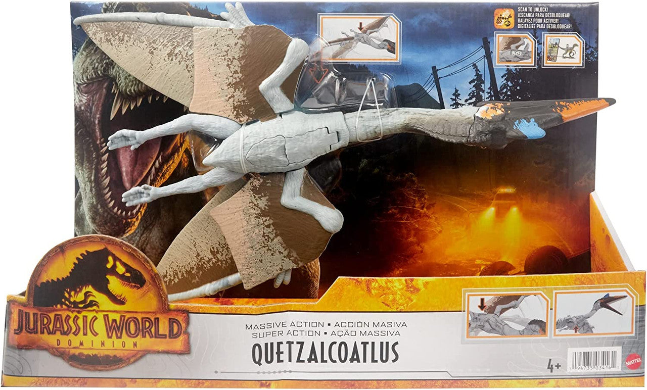 Jurassic World Dominion Massive Action Quetzalcoatlus Dinosaur Action Figure