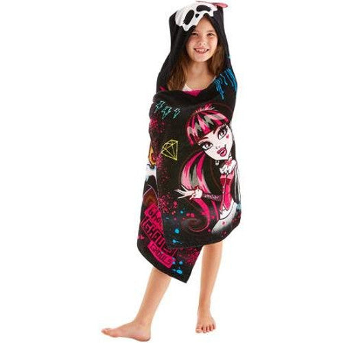 Monster High Hooded Towel Wrap