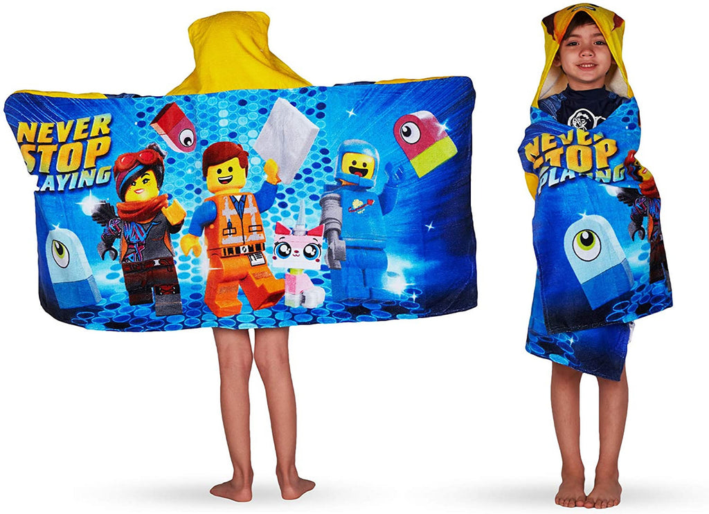 LEGO Movie 2 Hooded Towel Wrap