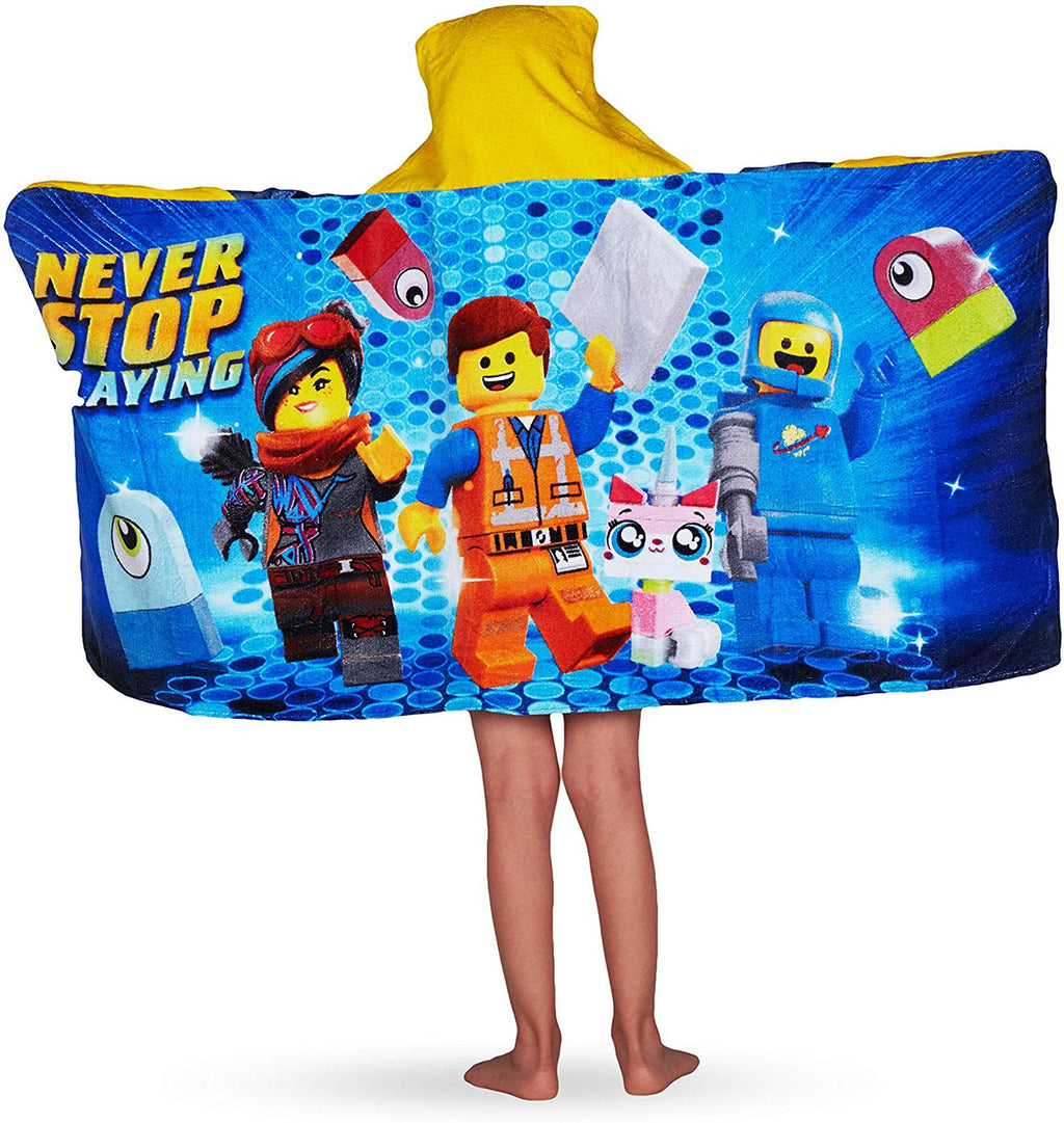 LEGO Movie 2 Hooded Towel Wrap