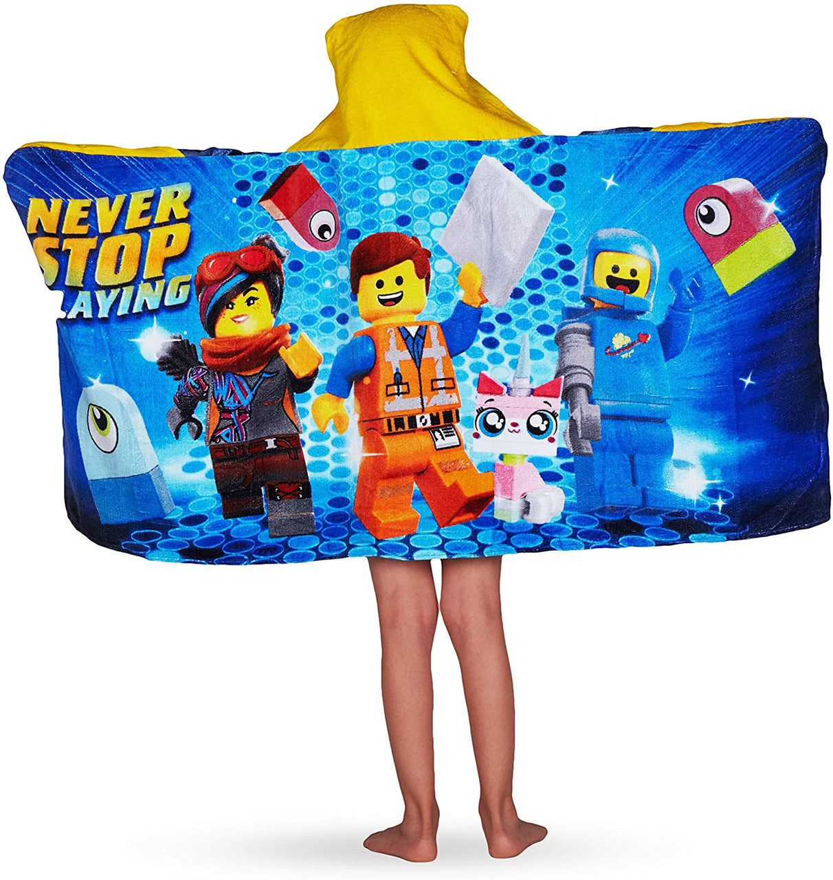 LEGO Movie 2 Hooded Towel Wrap
