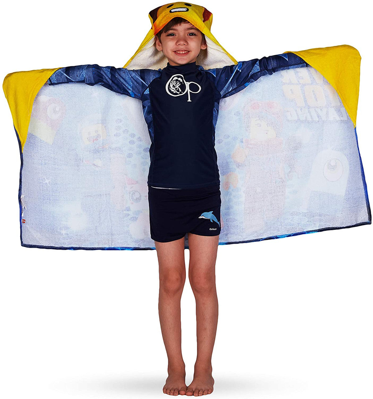 LEGO Movie 2 Hooded Towel Wrap