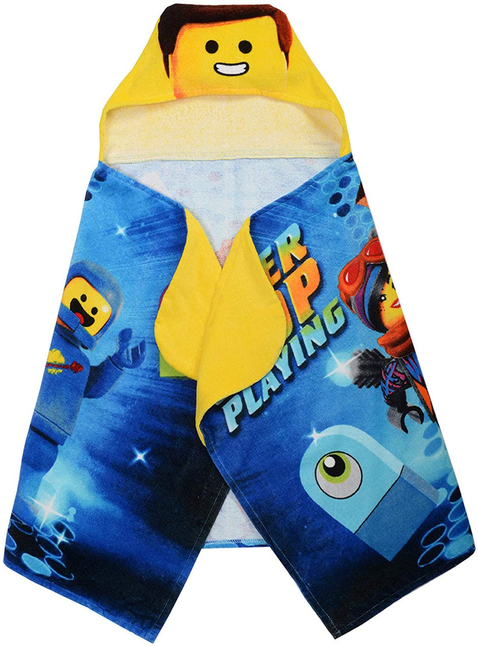 LEGO Movie 2 Hooded Towel Wrap