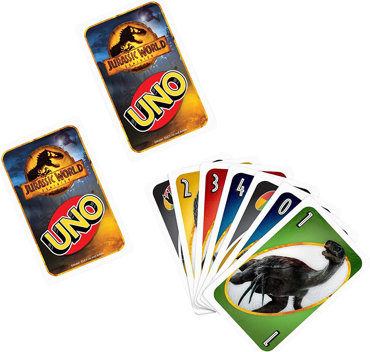 UNO Jurassic World Dominion Card Game