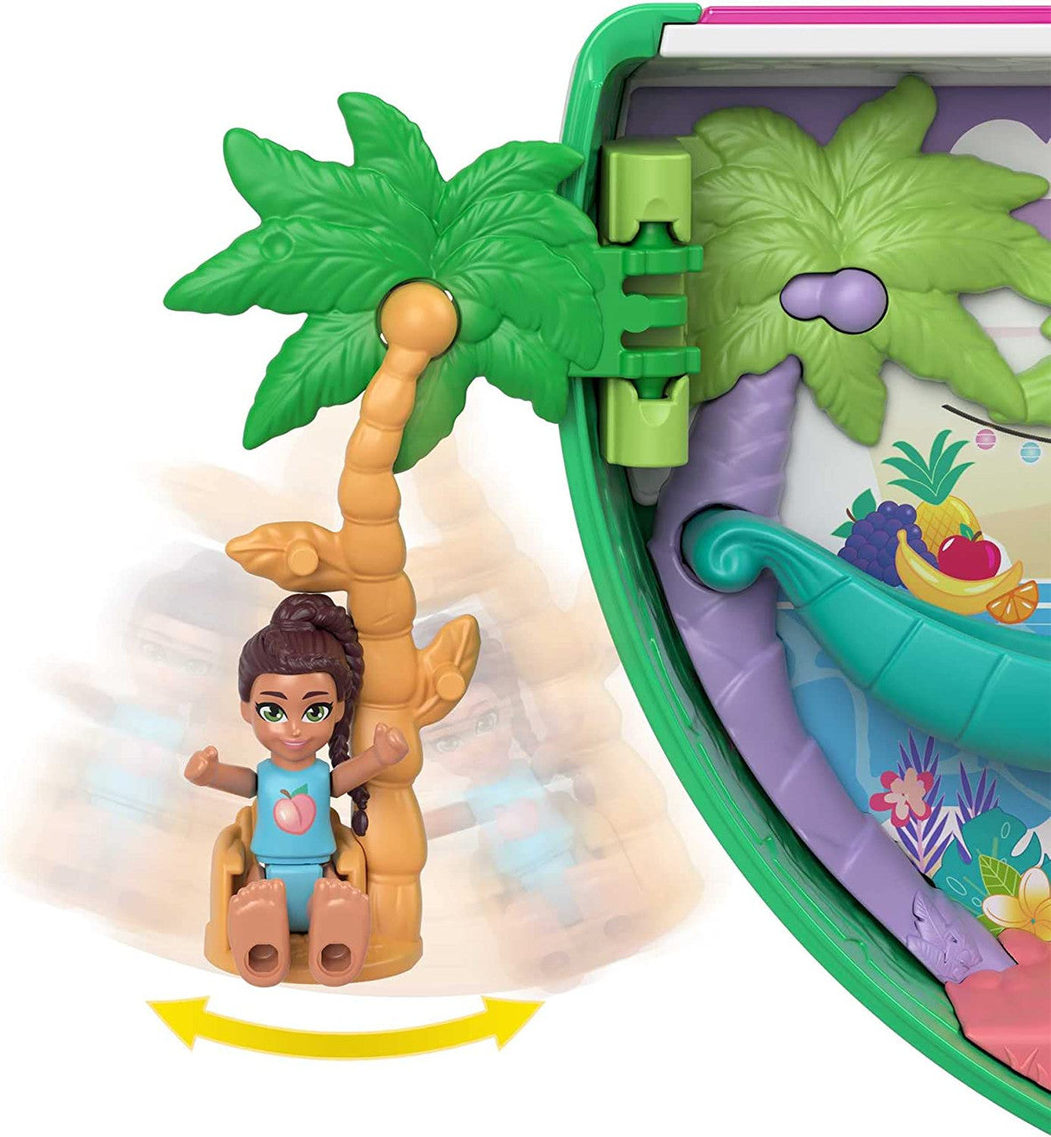 Polly Pocket Watermelon Pool Party Compact