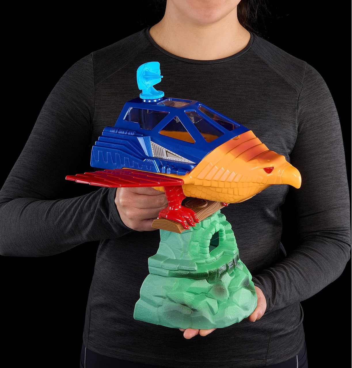 Masters of the Universe Point Dread and Talon Fighter Mystical Outpost  & Flying Vehicle