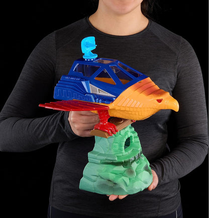 Masters of the Universe Point Dread and Talon Fighter Mystical Outpost  & Flying Vehicle