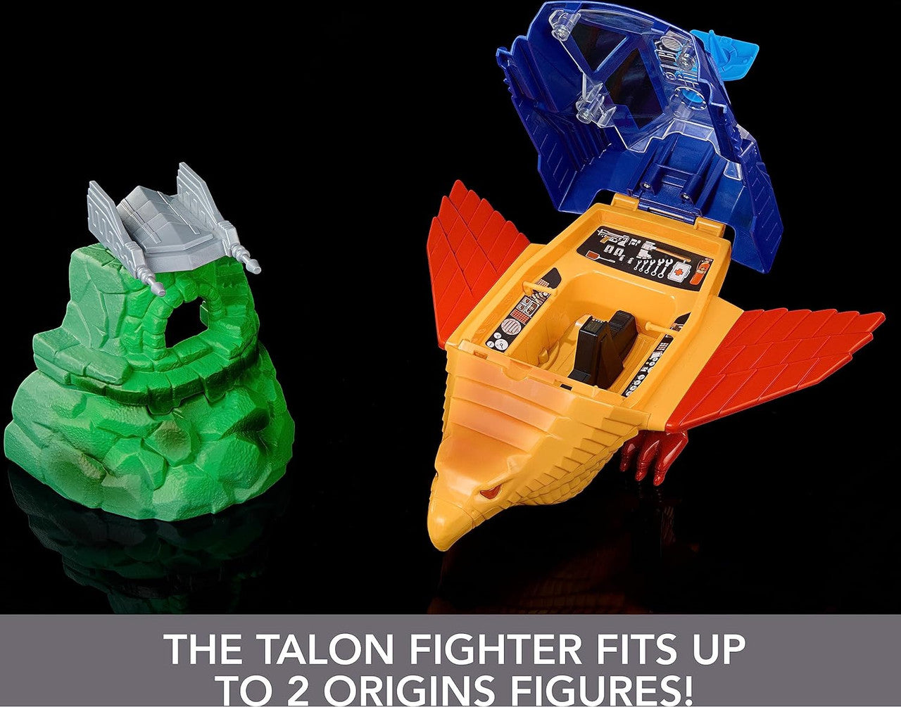 Masters of the Universe Point Dread and Talon Fighter Mystical Outpost  & Flying Vehicle