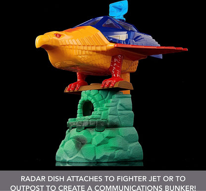 Masters of the Universe Point Dread and Talon Fighter Mystical Outpost  & Flying Vehicle