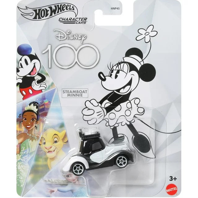 Hot Wheels Disney 100 Steamboat Minnie Character Car
