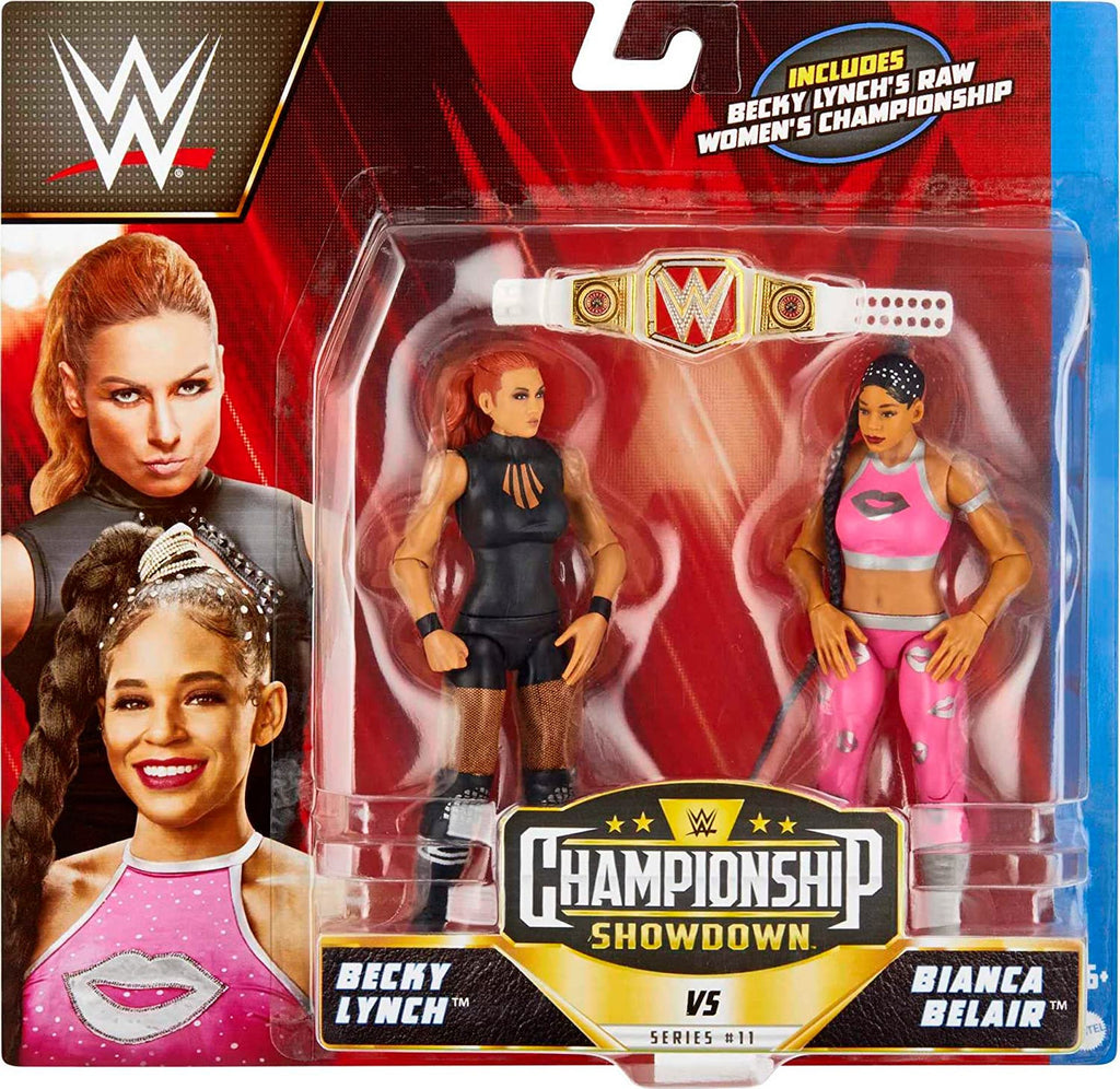 WWE Becky Lynch vs Bianca Belair 6-inch Action Figures