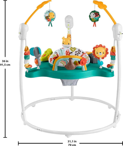 Fisher-Price Baby Bouncer Whimsical Forest Jumperoo Activity Center