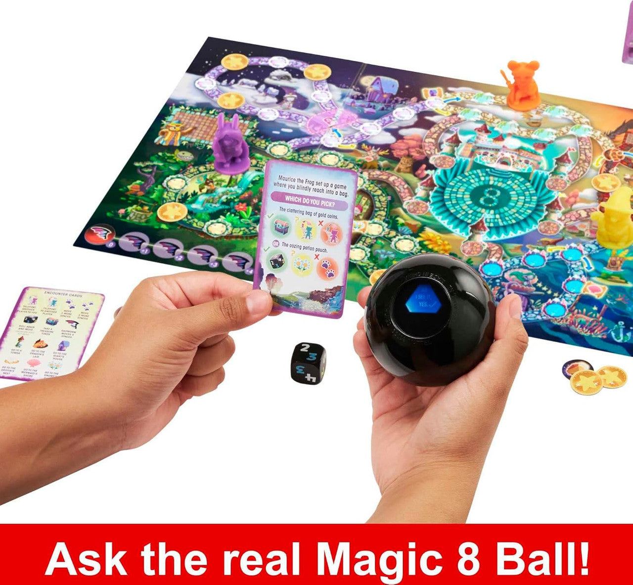 Magic 8 Ball Magical Encounters Board Game