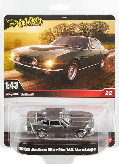 Hot Wheels Premium 1:43rd Scale Vehicle - 1985 Aston Martin V8 Vantage
