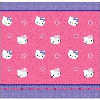 Hello Kitty "Kitty & Me" Fabric Shower Curtain