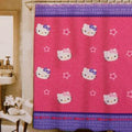 Hello Kitty "Kitty & Me" Fabric Shower Curtain
