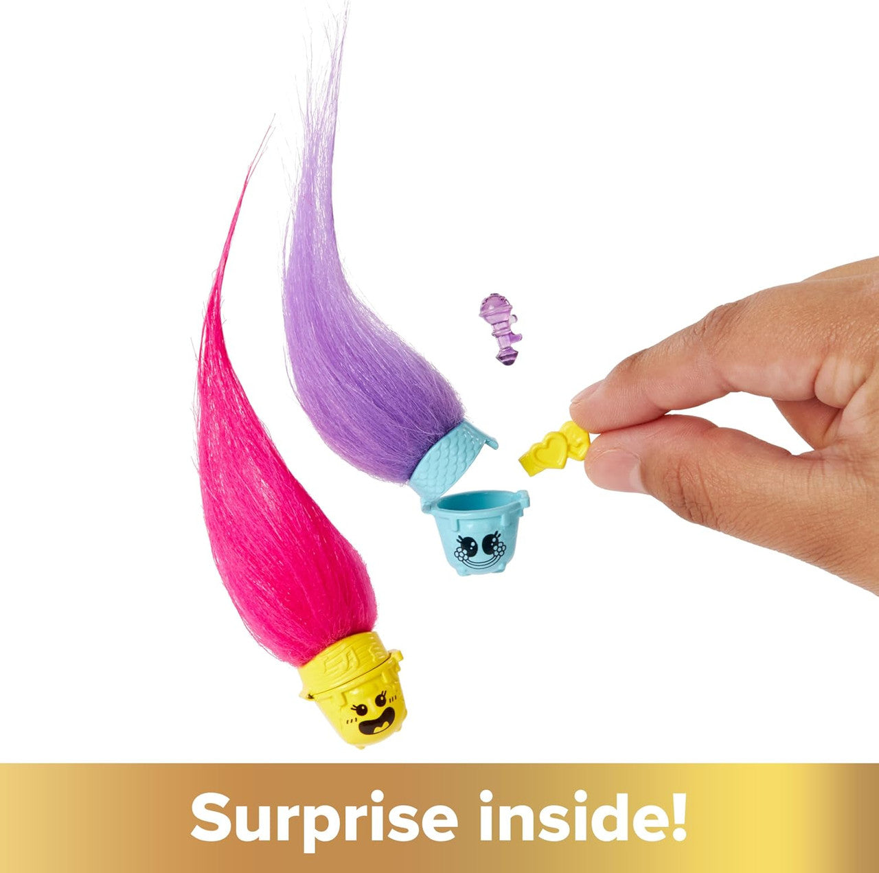Trolls Band Together Hair Pops Small Doll - Queen Poppy