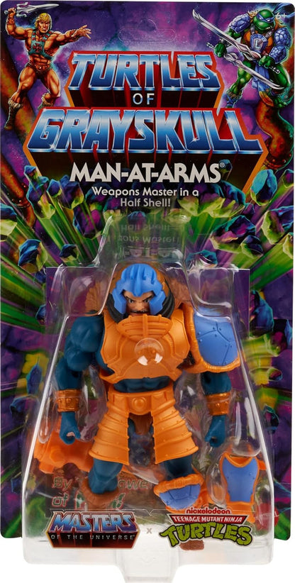 Masters of the Universe Turtles of Grayskull Man-At-Arms Action Figure