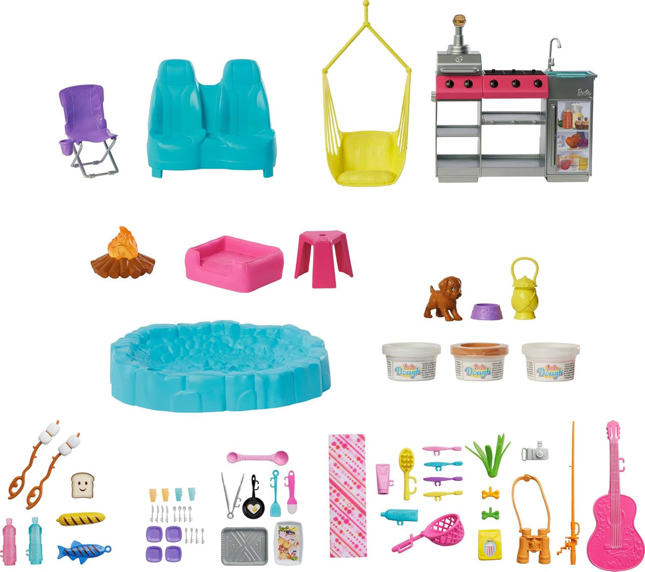 Barbie Dream Camper Playset with Roof Tent