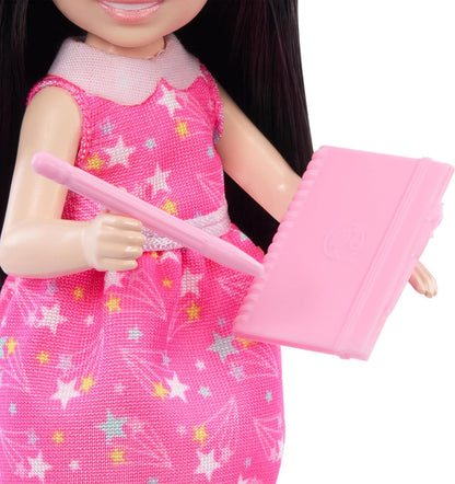 Barbie Chelsea Can Be Astronomer Toy Set, Brunette Small Doll