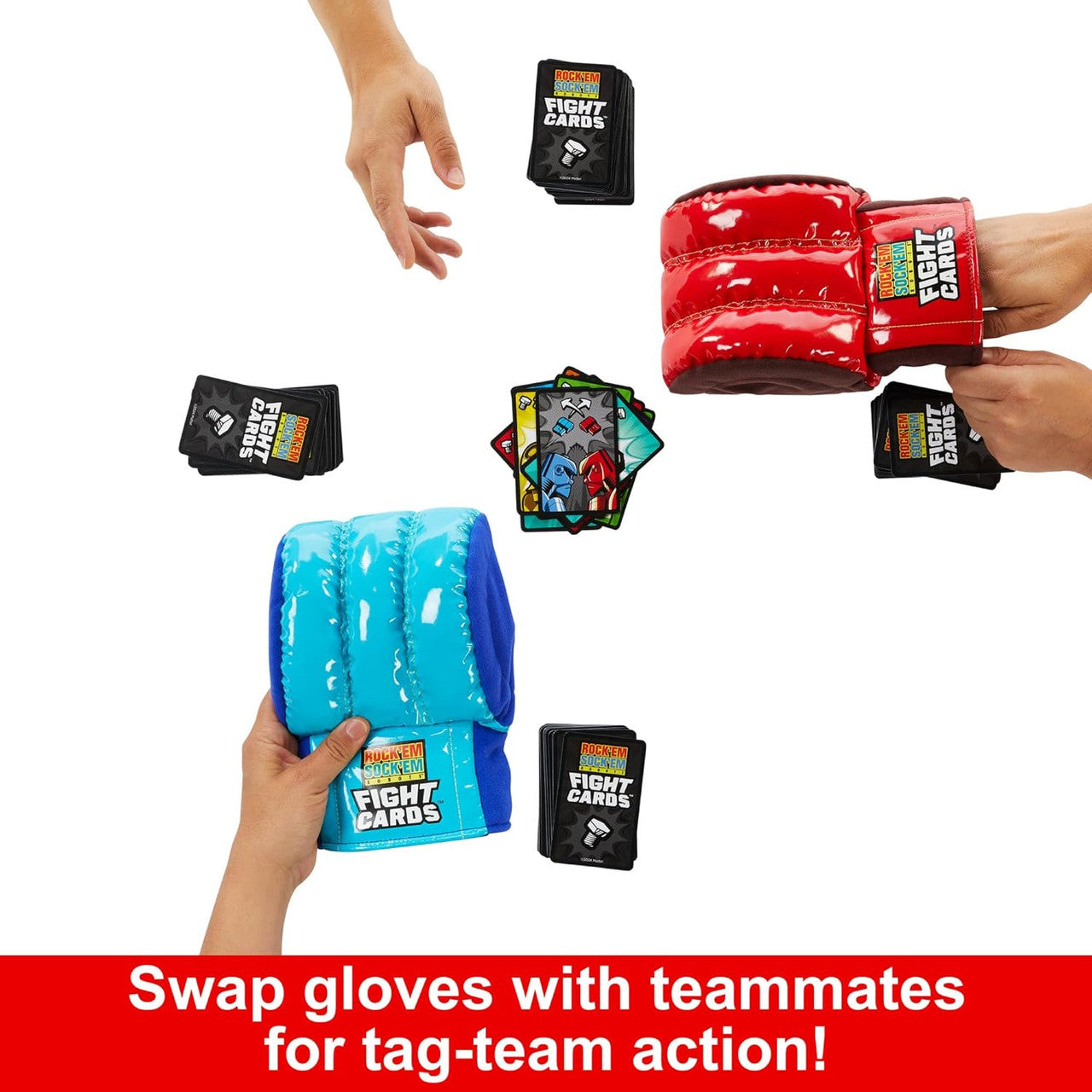 Rock ‘Em Sock ‘Em Robots Fight Cards Card Game