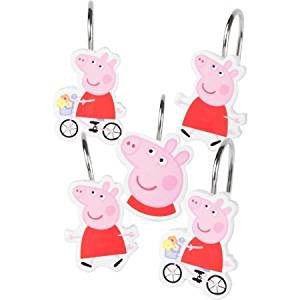 Peppa Pig 'Peppas Pond' Shower Curtain Hooks