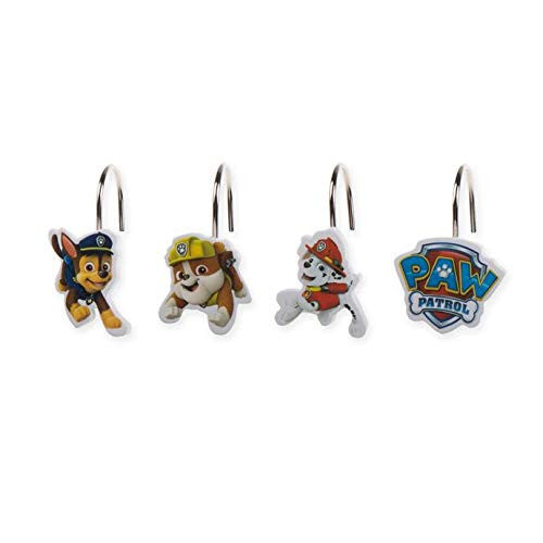 Paw Patrol Best Pup Pals Shower Curtain Hooks