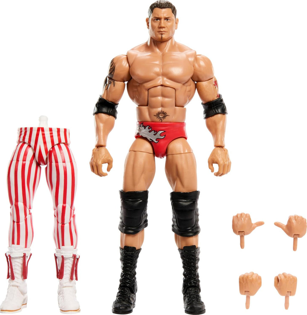 WWE Elite Collection Batista Figure and Virgil Build-A-Figure Parts
