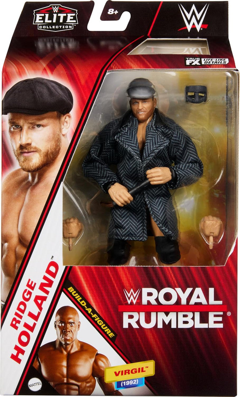 WWE Elite Collection Ridge Holland Figure and Virgil Build-A-Figure Parts