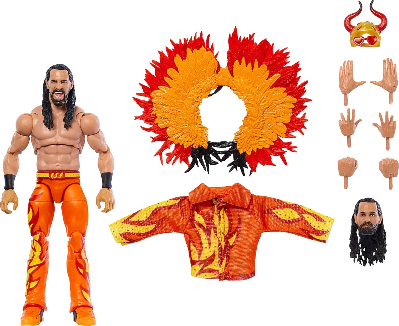 WWE Ultimate Edition Fan Takeover Seth Rollins Action Figure