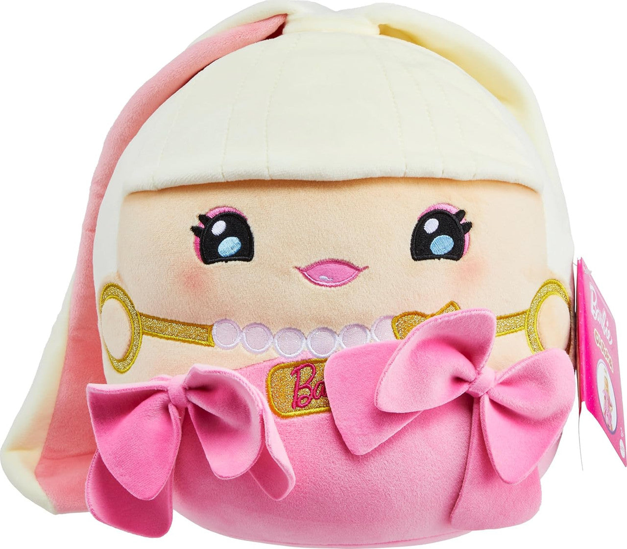 Barbie Cuutopia Plush Doll - Tactile Felt Pink Bows