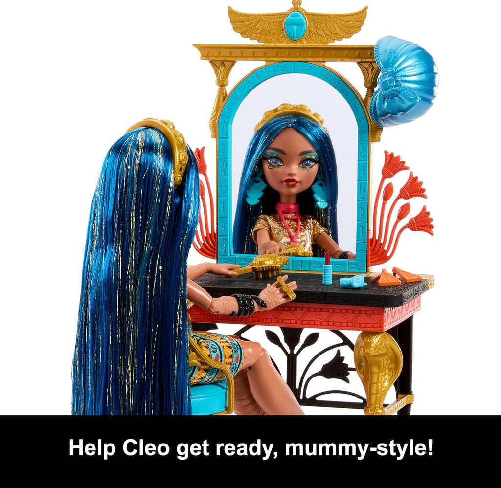 Monster High Self Scare Day Cleo De Nile Doll Play Set