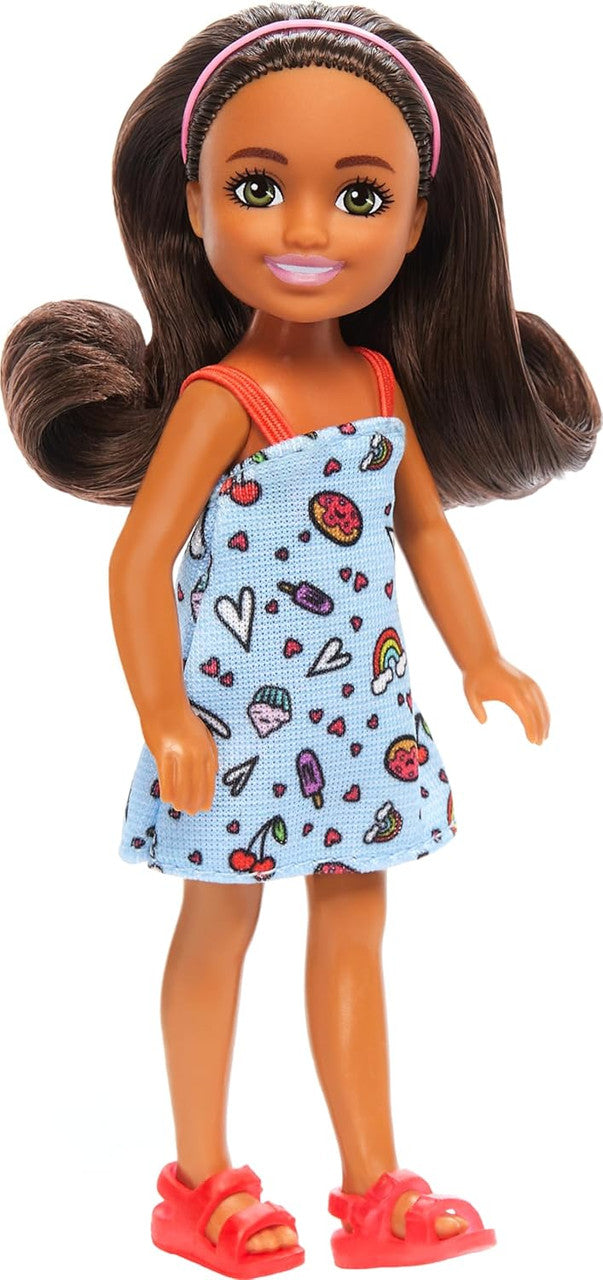 Barbie Chelsea Small Doll Wearing Removable Blue Dress