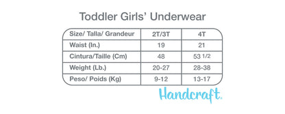 Paw Patrol Toddler Girls Briefs 6-Pack – 100% Cotton Underwear Set for Toddlers – Soft & Colorful Character Panties